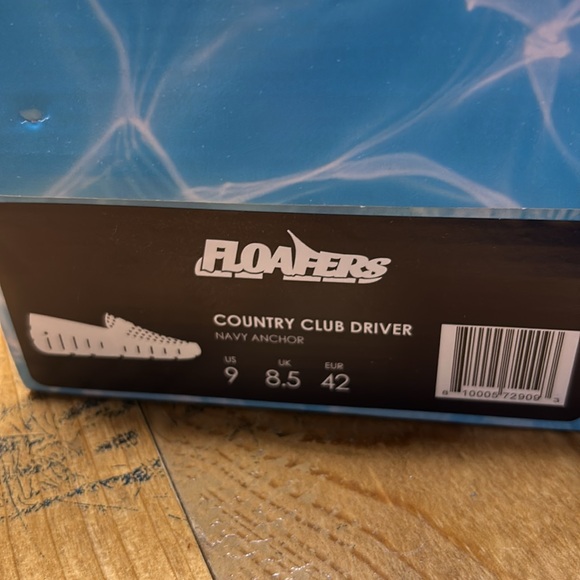 Floaters NIB!!Country Club Driver Size 9Loafers Anchor Slip On Boating - Picture 3 of 7